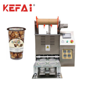 Stroj na balení popcornových sklenic KEFAI